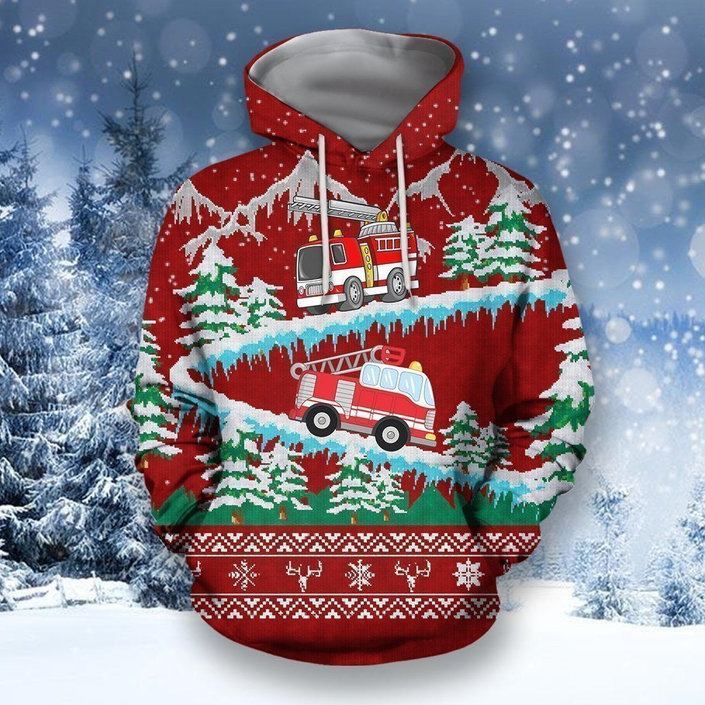 3D All Over Printed Firefighter Sweater - Amaze Style�?�