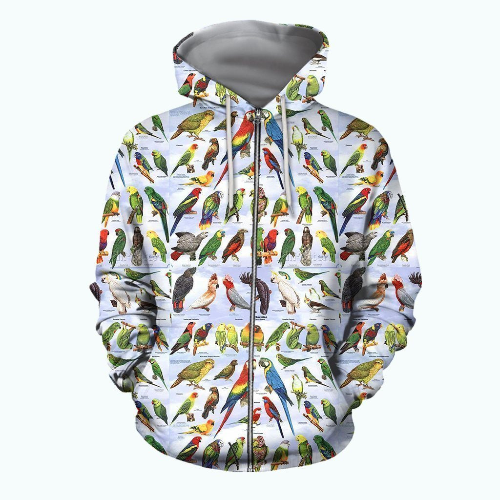 3D All Over Printed Parrots Shirts - Amaze Style�?�