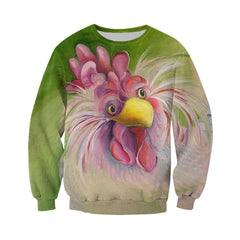 3D All Over Printed Chicken Art Shirts and Shorts 1 - Amaze Style�?�