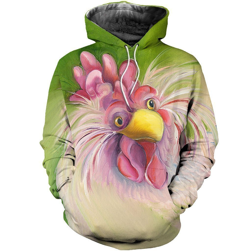 3D All Over Printed Chicken Art Shirts and Shorts 1 - Amaze Style�?�