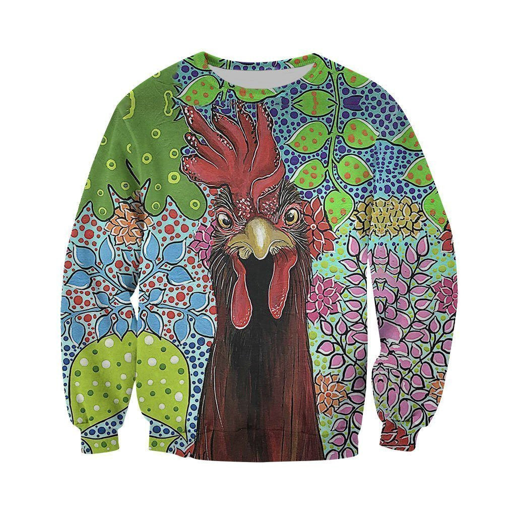 3D All Over Printed Chicken Art Shirts and Shorts - Amaze Style�?�