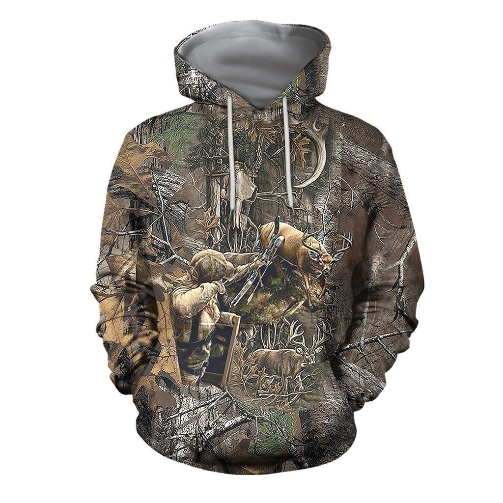 3D All Over Printed Bowhunting Deer Shirts - Amaze Style�?�