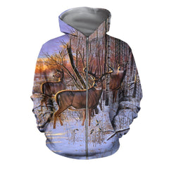 3D All Over Printed Deer Art Shirts and Shorts - Amaze Style�?�