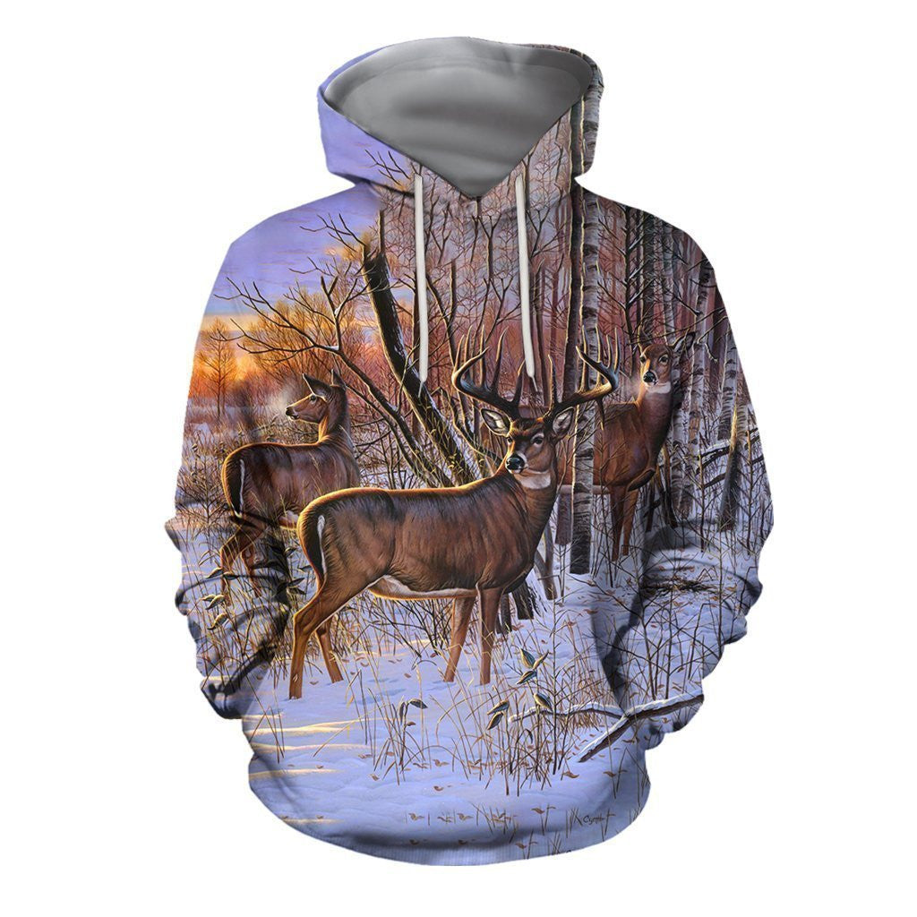 3D All Over Printed Deer Art Shirts and Shorts - Amaze Style�?�