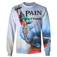 3D All Over Print Tattoo Hoodie - Amaze Style�?�