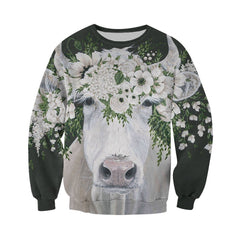 3D All Over Printed Dairy Cattle Beautiful Art Shirts and Shorts - Amaze Style�?�