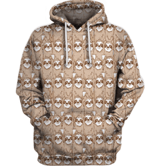 3D All Over Print Funny Sloth Face Shirt - Amaze Style�?�