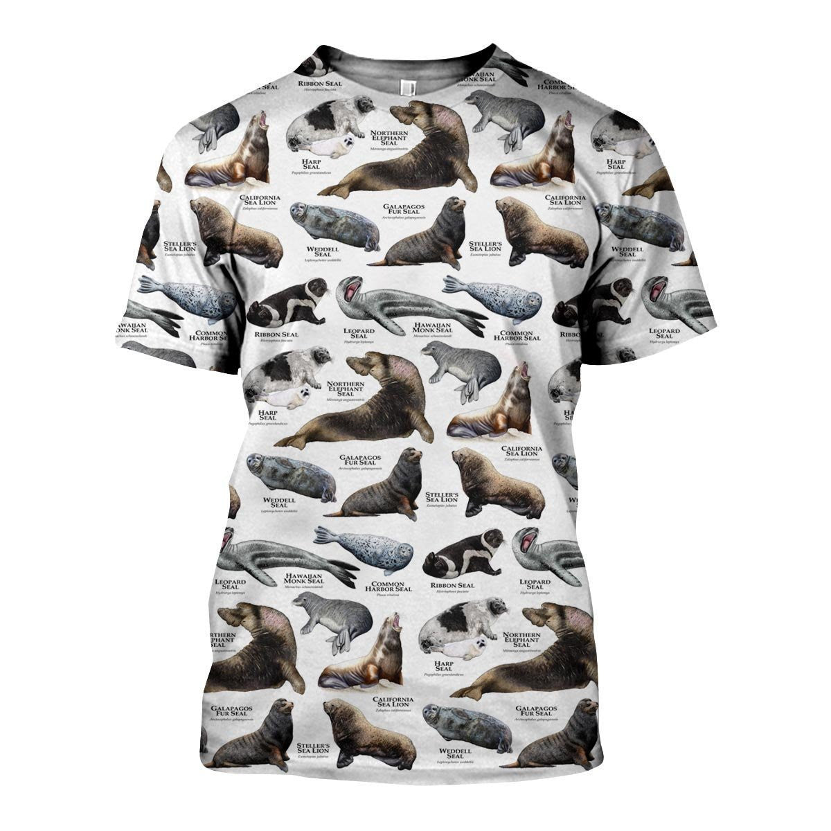 3D All Over Printed Seals and Sea Lions Of The World Shirts and Shorts - Amaze Style�?�