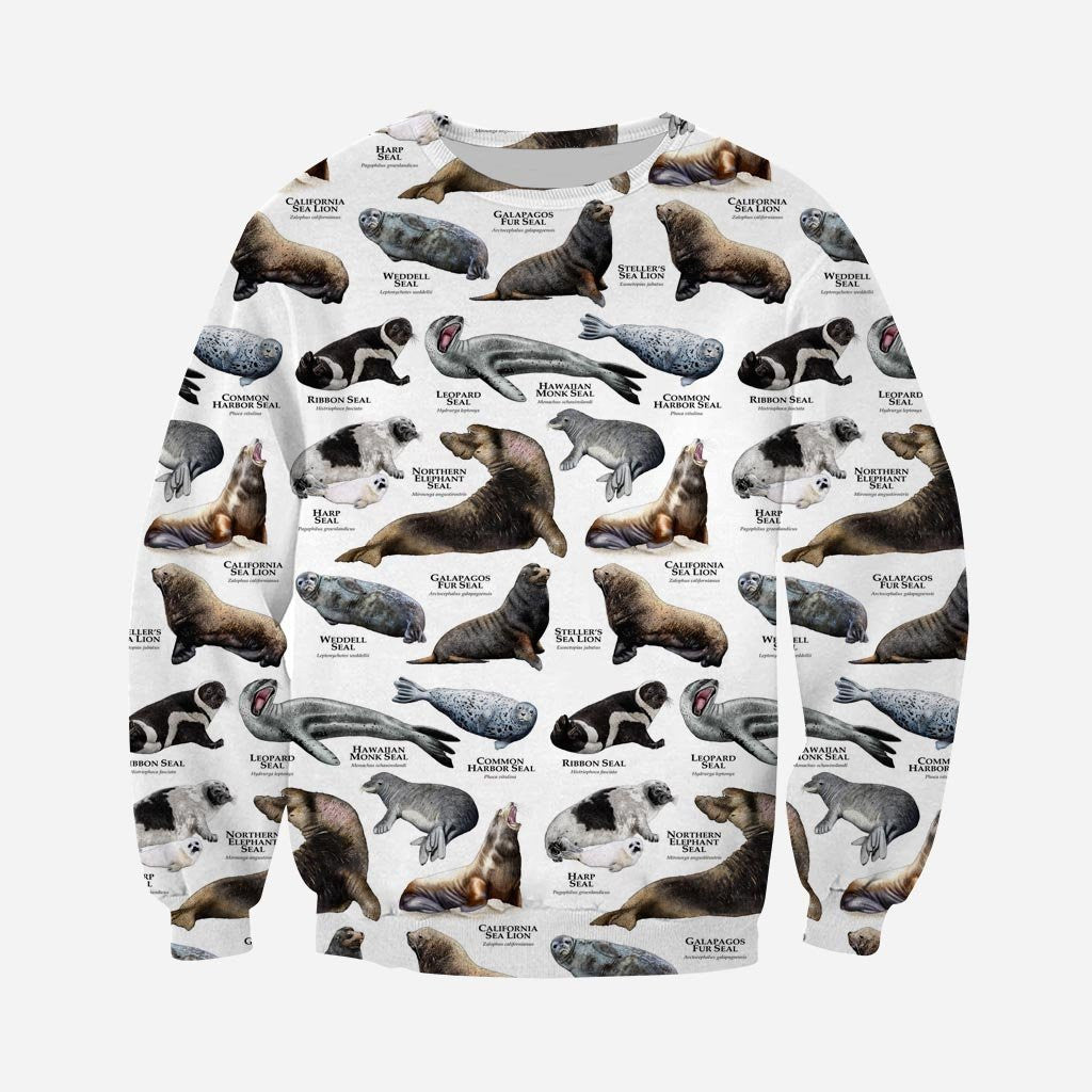 3D All Over Printed Seals and Sea Lions Of The World Shirts and Shorts - Amaze Style�?�