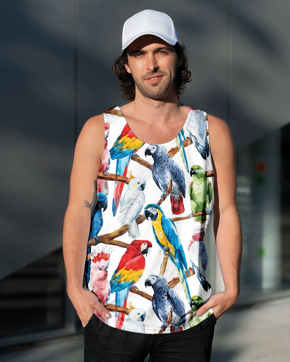 3D AOP Parrots Shirt - Amaze Style�?�-Apparel