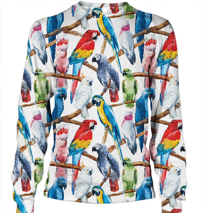 3D AOP Parrots Shirt - Amaze Style�?�-Apparel