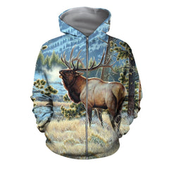 3D All Over Printed Nice Deer Art Clothes - Amaze Style�?�