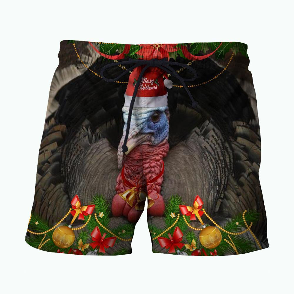 3D All Over Printed Turkey Christmas Shirts and Shorts - Amaze Style�?�