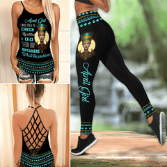 April Girl Ambitious Woman Combo Legging Camisole Tank - Amaze Style�?�