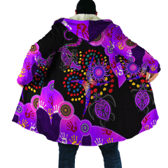 Aboriginal Naidoc Week 2021 Best Purple Turtle Lizard Cloak For Men And Women - Amaze Style�?�