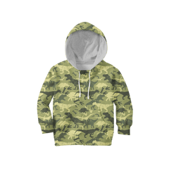 Dinosaur Beautiful Camo 3D all over printed shirts for Kids - Amaze Style�?�-Apparel