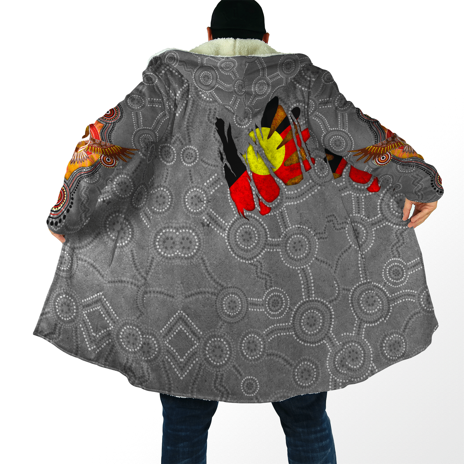 Aboriginal Australia In my heart Indigenous Cloak For Men And Women - Amaze Style�?�