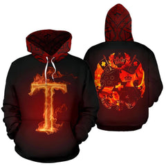 Tonga All Over Hoodie - Polynesian Fire Style HC2905 - Amaze Style�?�-Apparel