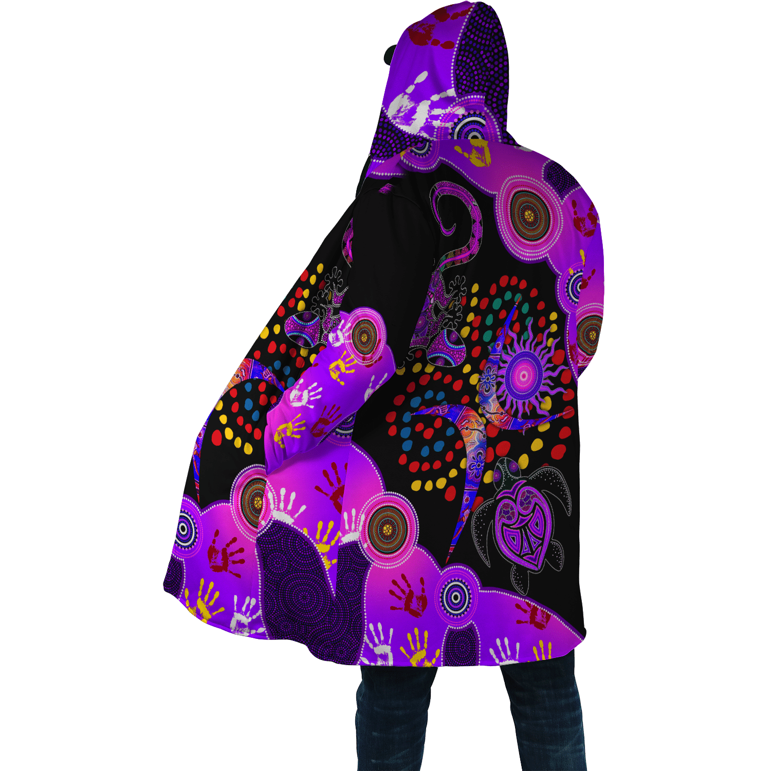 Aboriginal Naidoc Week 2021 Best Purple Turtle Lizard Cloak For Men And Women - Amaze Style�?�