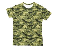 Dinosaur Beautiful Camo 3D all over printed shirts for Kids - Amaze Style�?�-Apparel