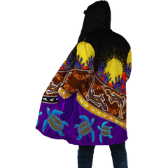 Aboriginal Culture Painting Art Colorful Cloak For Men And Women - Amaze Style�?�