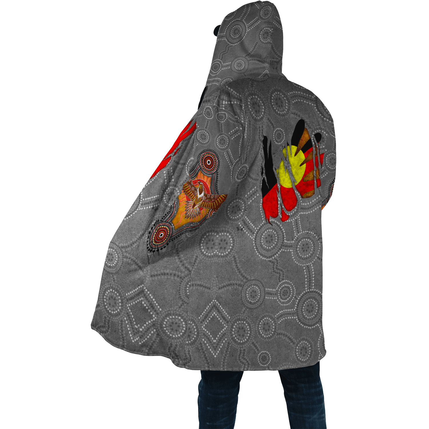 Aboriginal Australia In my heart Indigenous Cloak For Men And Women - Amaze Style�?�