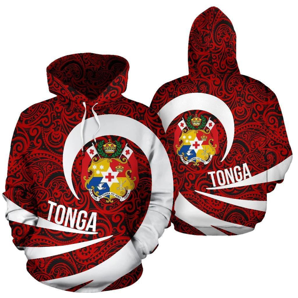 Tonga Hoodie Roll Into My Heart HC2908 - Amaze Style�?�-Apparel