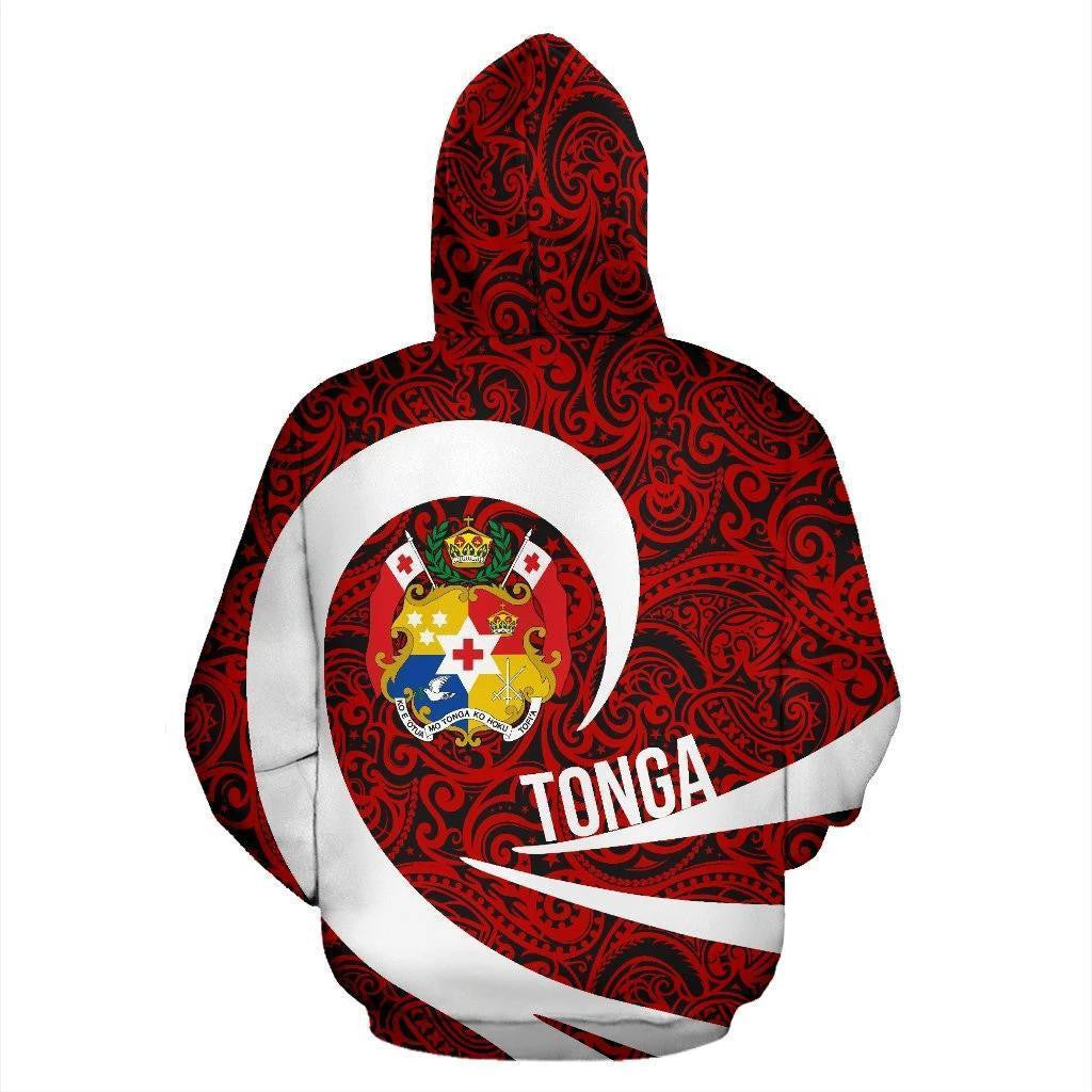 Tonga Hoodie Roll Into My Heart HC2908 - Amaze Style�?�-Apparel