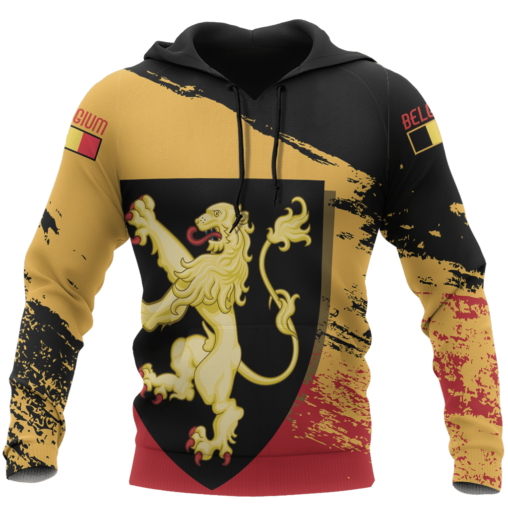 Belgium - Leo Belgicus Special Pullover Hoodie A0 - Amaze Style�?�