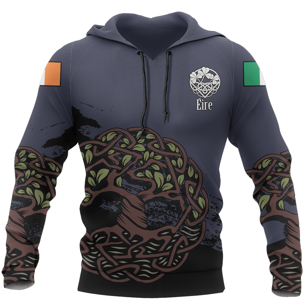 Celtic Tree of Life Hoodie Purple Version Z2 - Amaze Style�?�-Apparel