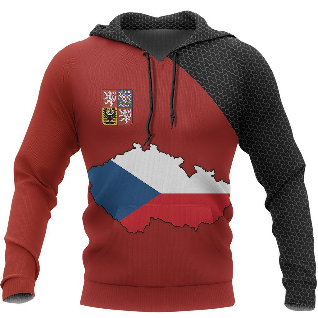 Czech Republic Map Special Pullover Hoodie NVD1167 - Amaze Style�?�-Apparel