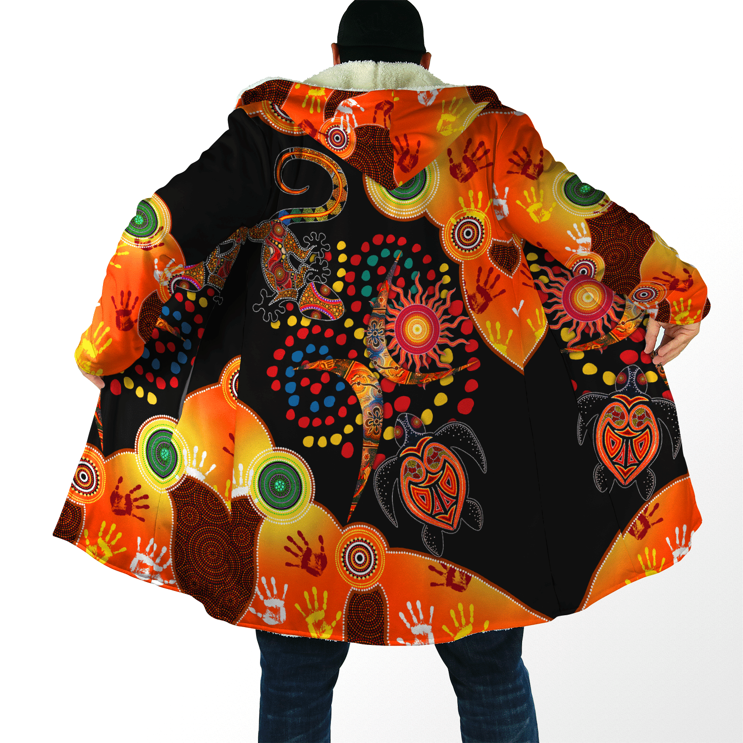 Aboriginal Naidoc Week 2021 Turtle Lizard Cloak For Men And Women - Amaze Style�?�