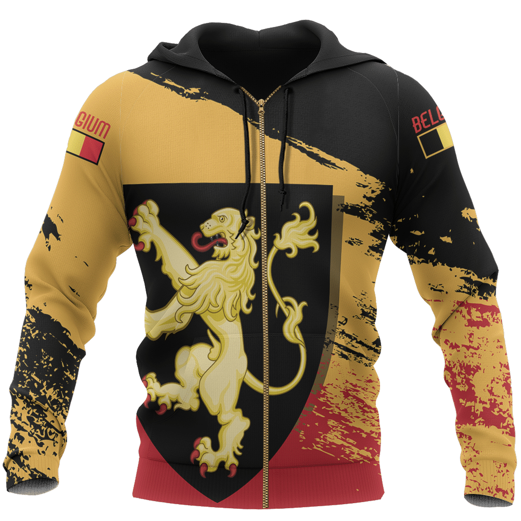 Belgium - Leo Belgicus Special Pullover Hoodie A0 - Amaze Style�?�