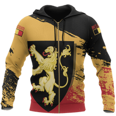 Belgium - Leo Belgicus Special Pullover Hoodie A0 - Amaze Style�?�