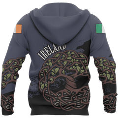 Celtic Tree of Life Hoodie Purple Version Z2 - Amaze Style�?�-Apparel