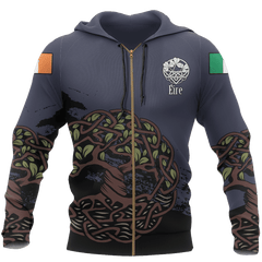 Celtic Tree of Life Hoodie Purple Version Z2 - Amaze Style�?�-Apparel