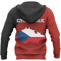 Czech Republic Map Special Pullover Hoodie NVD1167 - Amaze Style�?�-Apparel