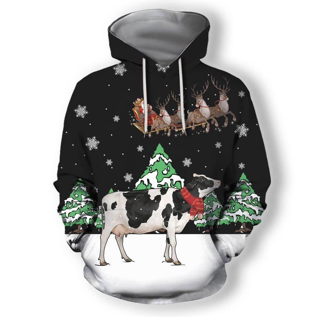 Dairy Cow For Christmas Clothes - Amaze Style�?�