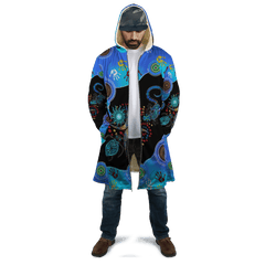 Aboriginal Naidoc Week 2021 Blue Turtle Lizard Cloak For Men And Women - Amaze Style�?�