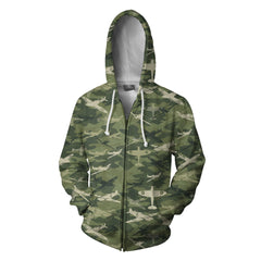 3D All Over Supermarine Spitfire Hoodie - Amaze Style�?�