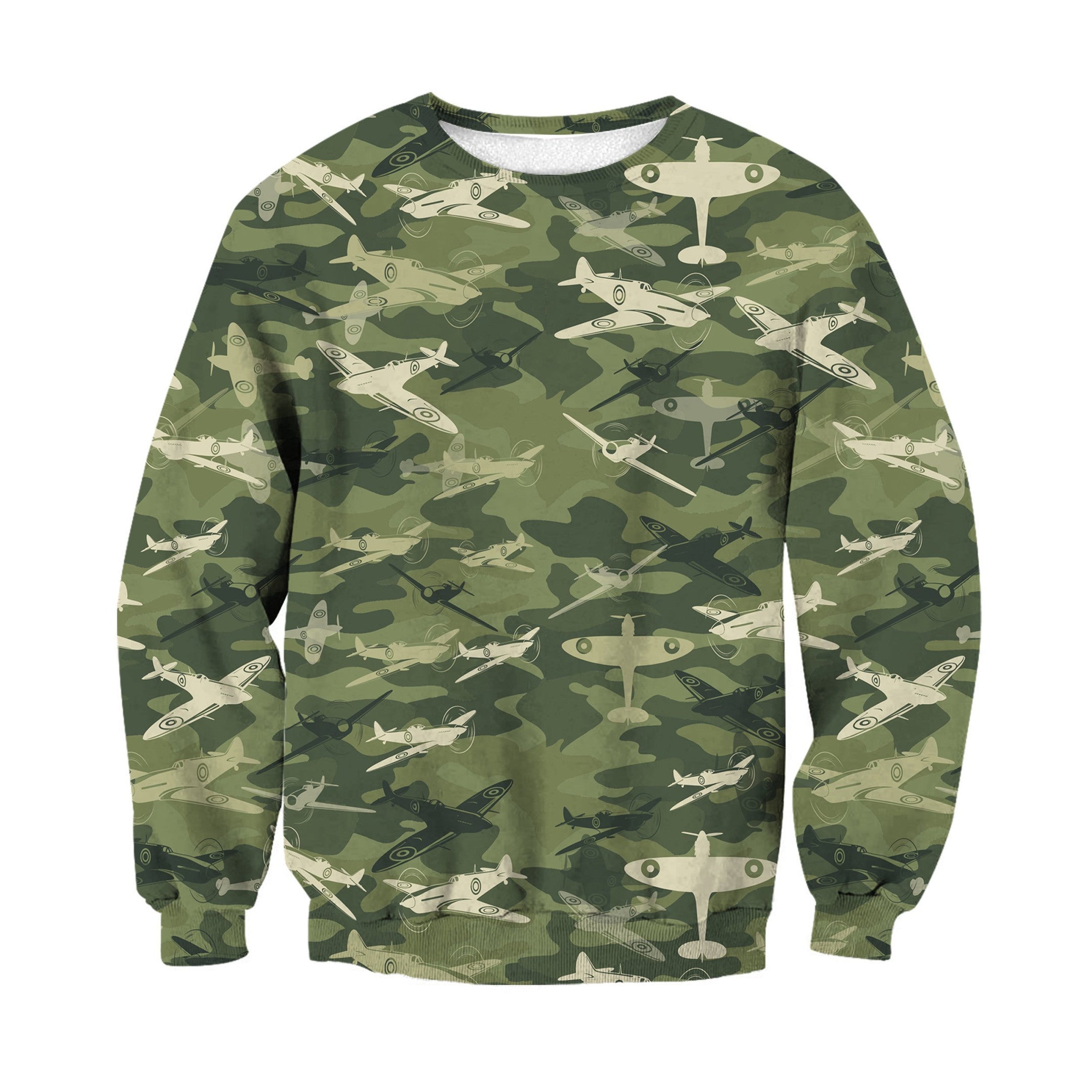 3D All Over Supermarine Spitfire Hoodie - Amaze Style�?�