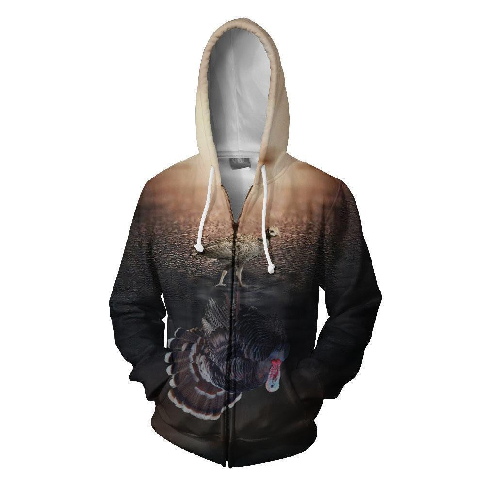 3D All Over Print Hunting Turkey Hoodie - Amaze Style�?�