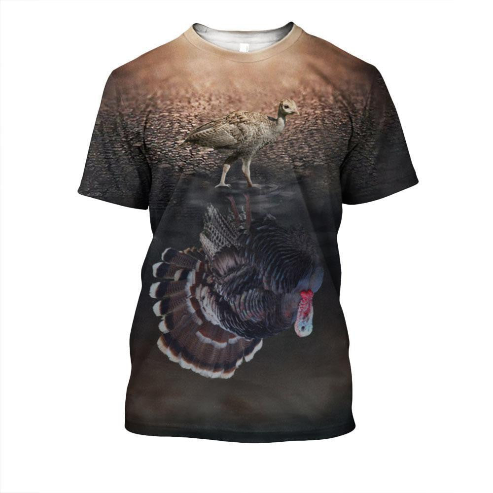 3D All Over Print Hunting Turkey Hoodie - Amaze Style�?�