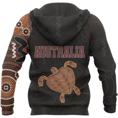 Australia In My Heart Aboriginal Tattoo Turtle - Amaze Style�?�-Apparel