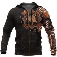 Australia In My Heart Aboriginal Tattoo Turtle - Amaze Style�?�-Apparel