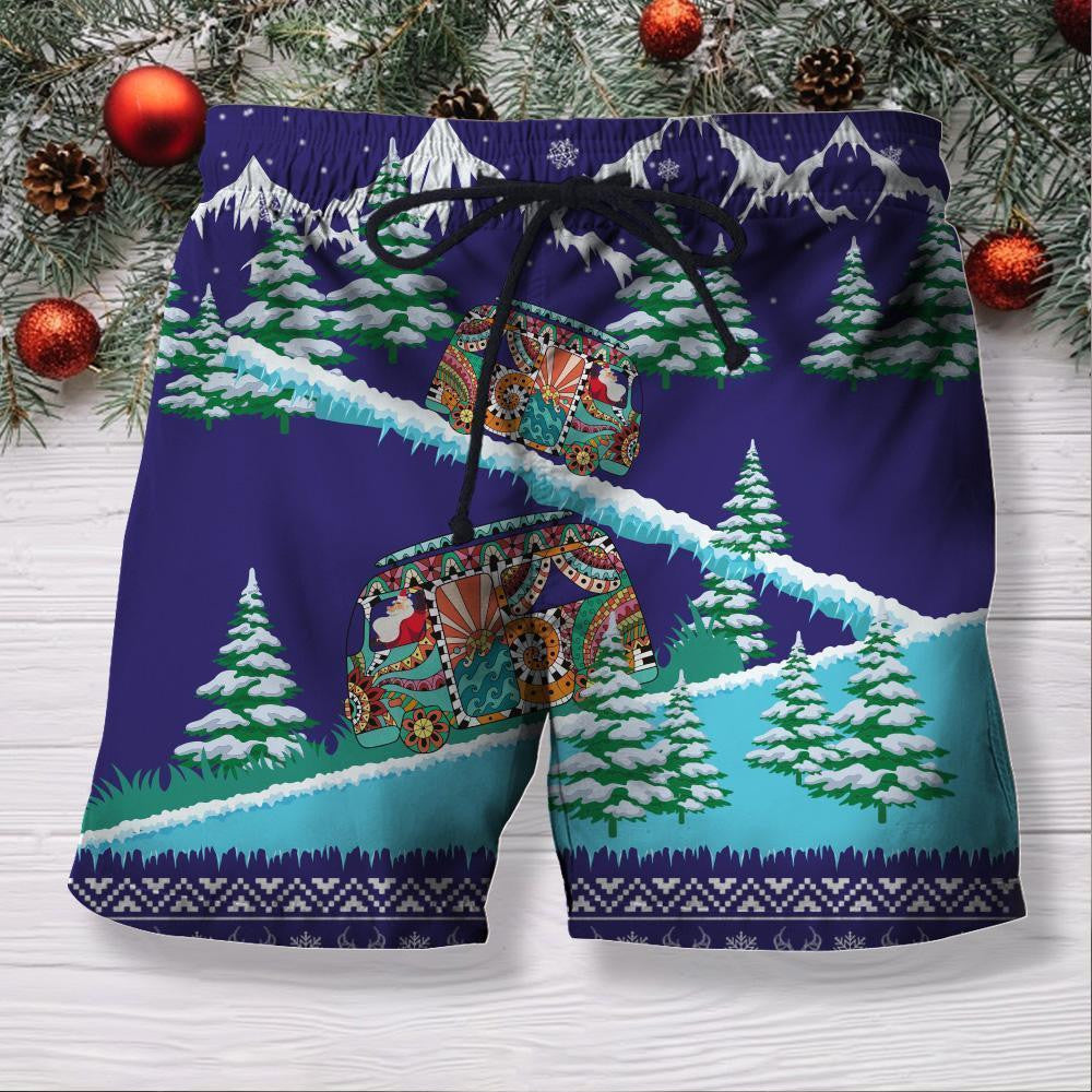 3D All Over Print Christmas Bus Hoodie - Amaze Style�?�