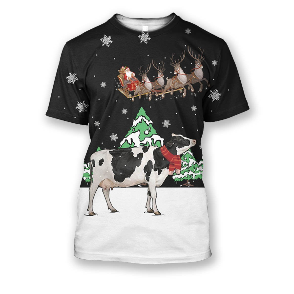 Dairy Cow For Christmas Clothes - Amaze Style�?�