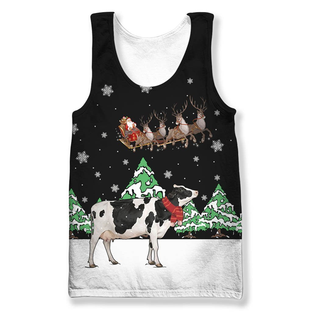 Dairy Cow For Christmas Clothes - Amaze Style�?�