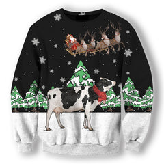 Dairy Cow For Christmas Clothes - Amaze Style�?�