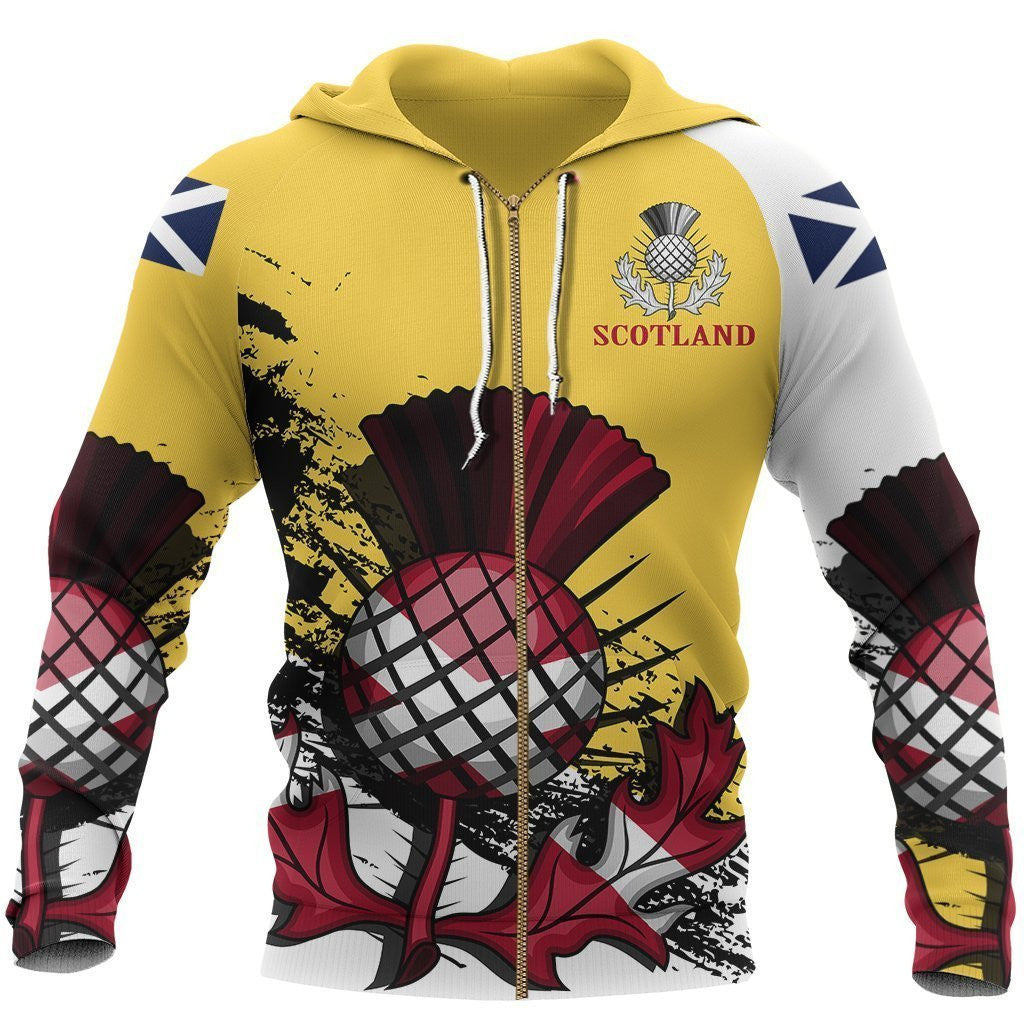 Scotland Pullover Hoodie Special Yellow Version HD1200C - Amaze Style�?�